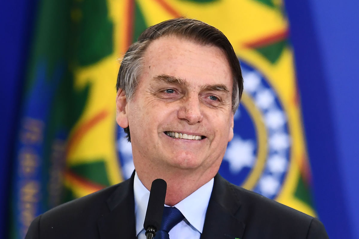 Bolsonaro completes his first 100 days of government next April 10. AFP