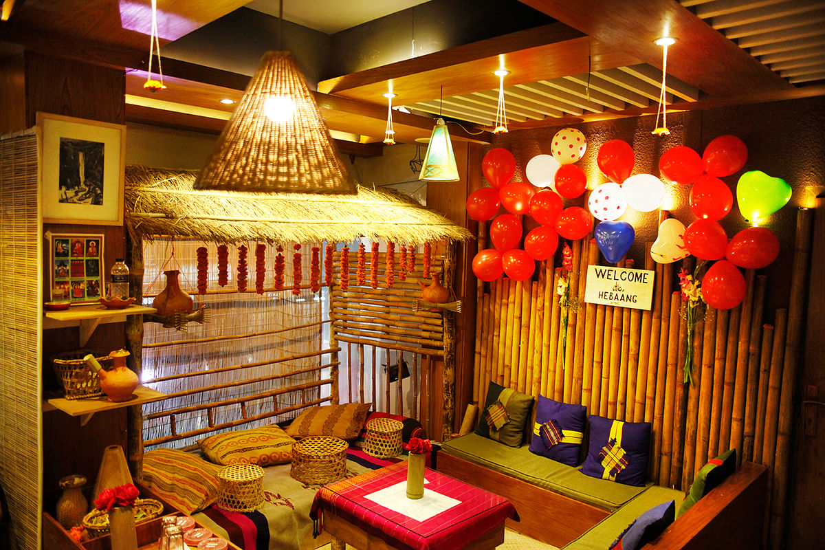 The interior of the restaurant. Photo: Prothom Alo