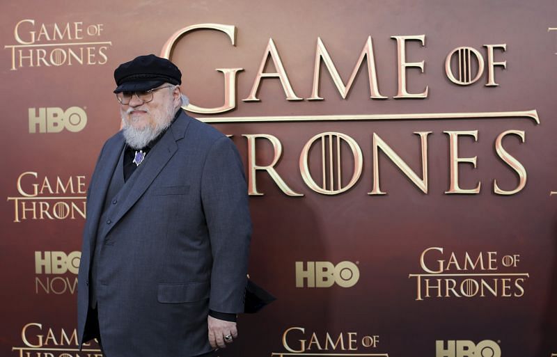 Co-executive producer George R.R. Martin poses at the season premiere of HBO`s ‘Game of Thrones’ in San Francisco, California 24 March, 2015. Photo: Reuters