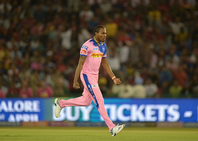 Rajasthan Royals bowler Jofra Archer. Photo: AFP