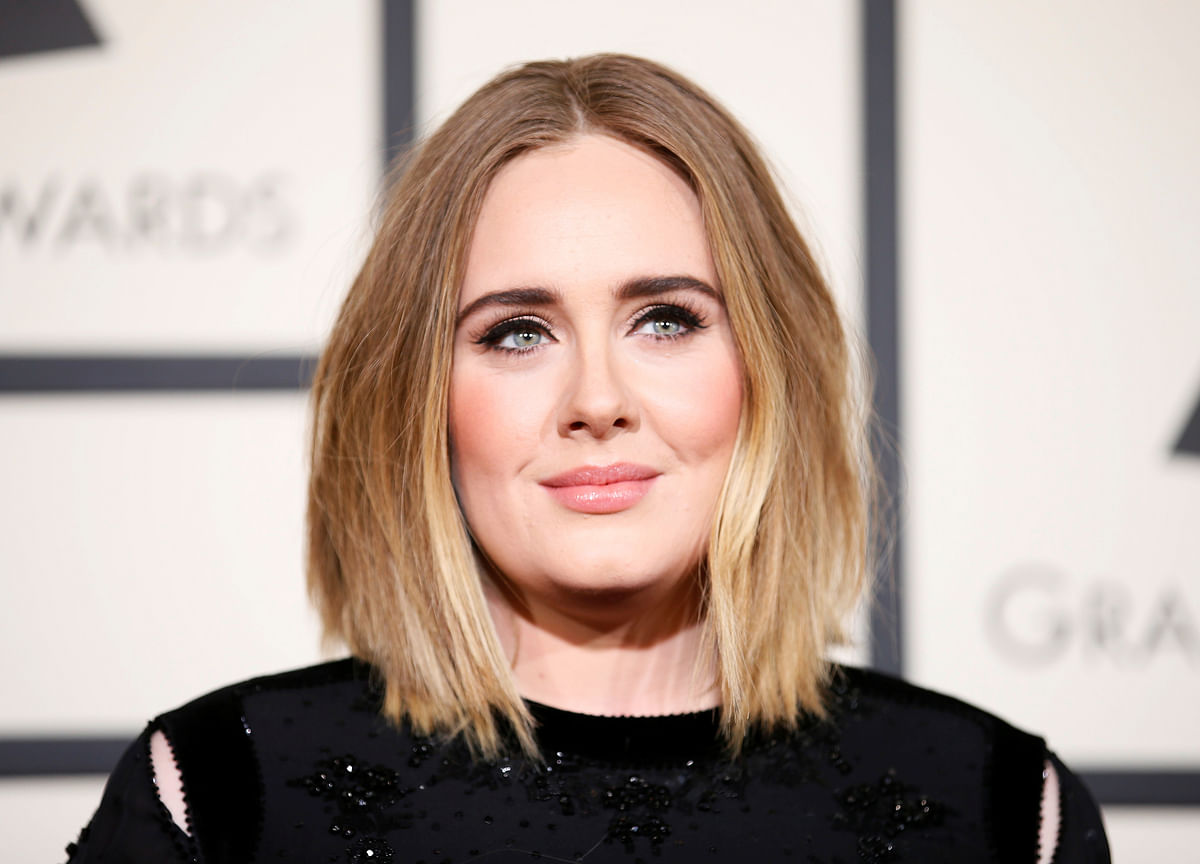 Singer Adele arrives at the 58th Grammy Awards in Los Angeles, California 15 February, 2016. Photo: Reuters