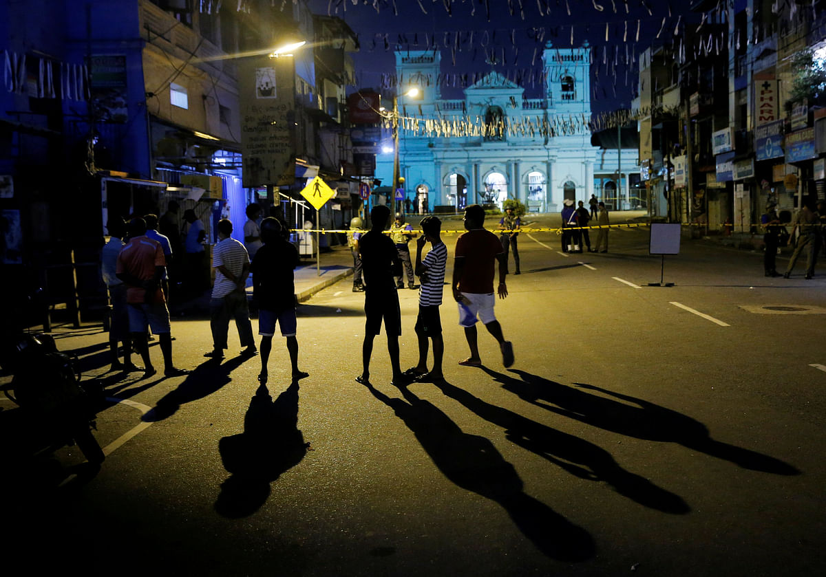 Security forces stand guard at St. Antony shrine, days after a string of suicide bomb attacks on churches and luxury hotels across the island on Easter Sunday, in Colombo, Sri Lanka on 24 April 2019. Photo: Reuters