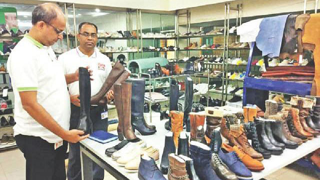Shoes made in Bangladesh. Prothom Alo File Photo