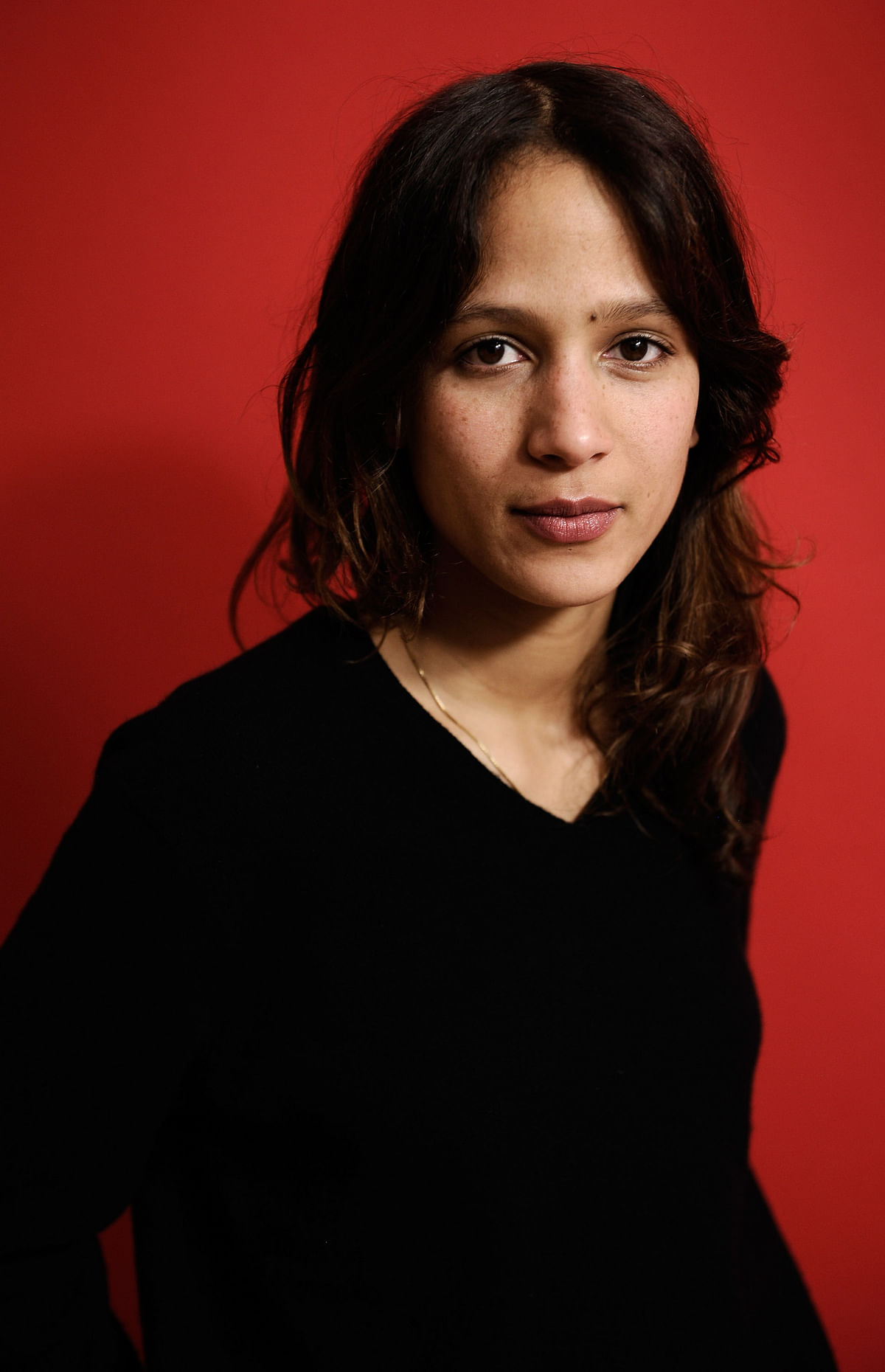 Actress Mati Diop poses for a portrait during the 2012 Sundance Film Festival at the Getty Images Portrait Studio at T-Mobile Village at the Lift in Park City, Utah. Photo: AFP