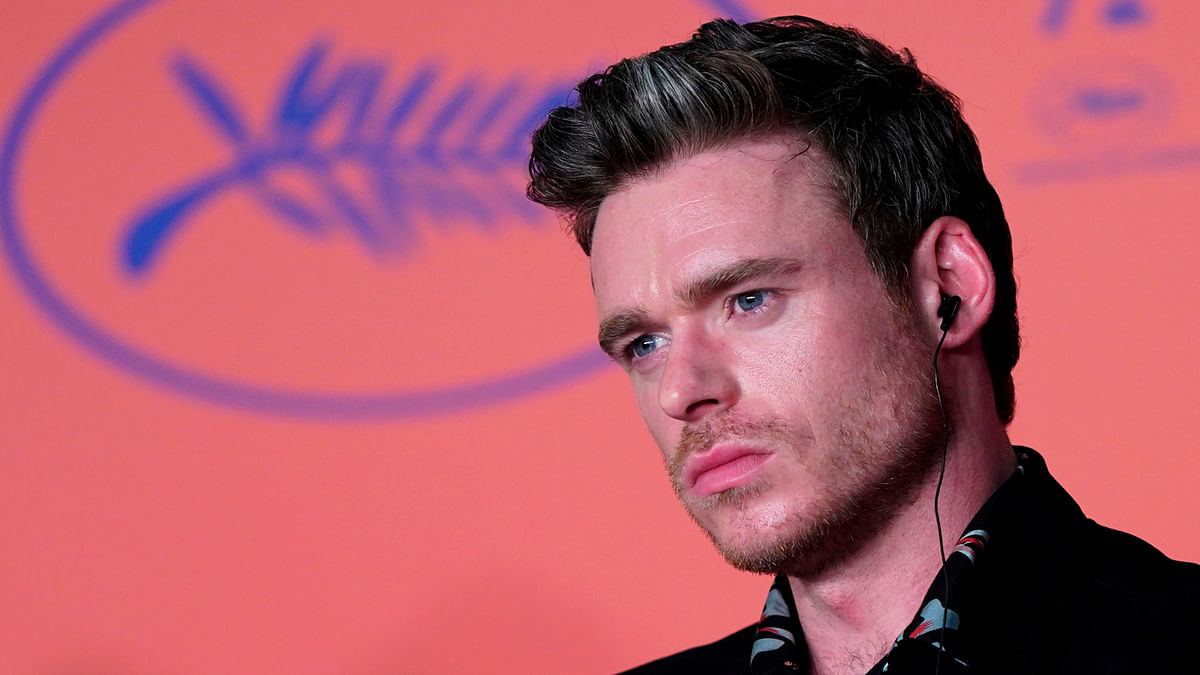British actor Richard Madden attends a press conference for the film `Rocketman` at the 72nd edition of the Cannes Film Festival in Cannes, southern France, on 17 May, 2019. Photo: AFP