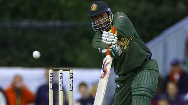 Minhajul Abedin masterminded Bangladesh's first ever World Cup victory, against Scotland in 1999. Photo: Twitter