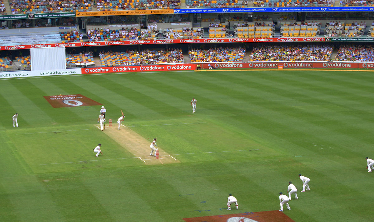 Australia play a Test match against New Zealand at the Gabba. Photo: Wikimedia Commons
