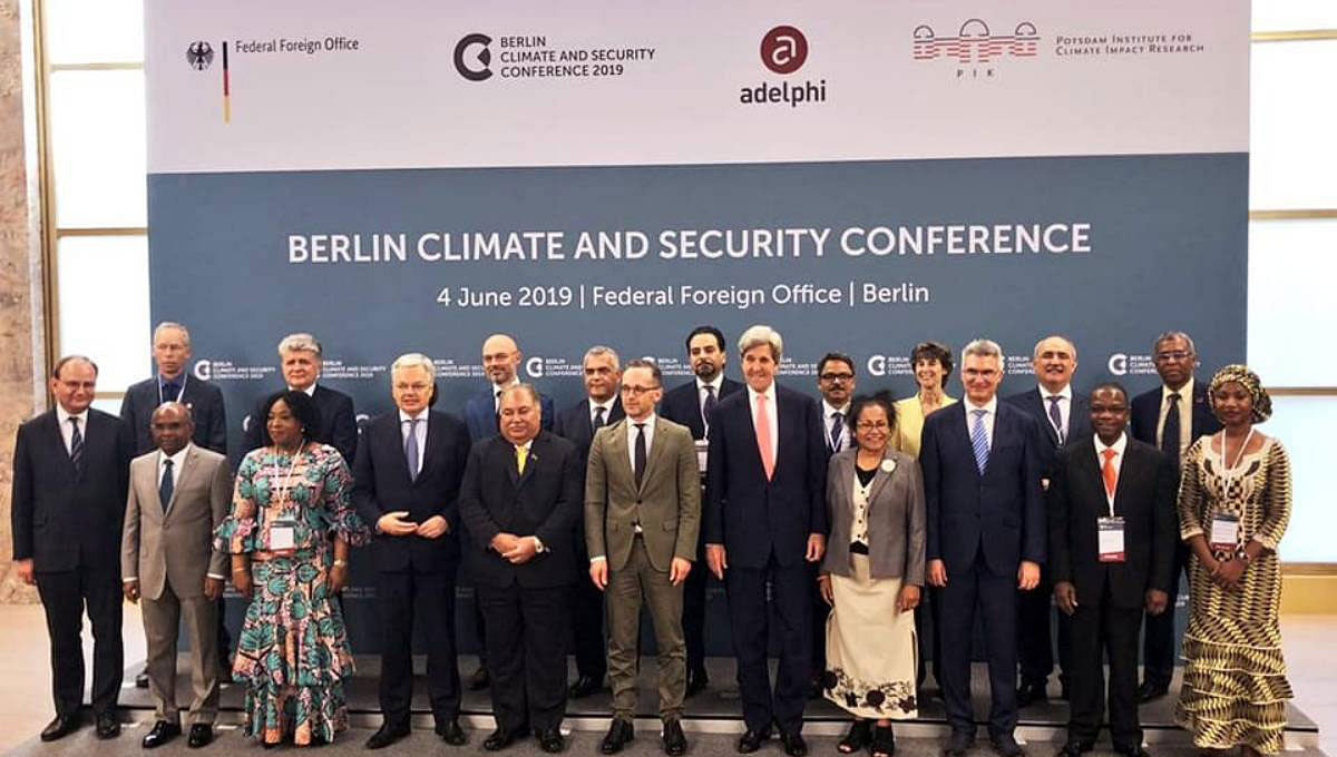 Berlin Climate and Security Conference held on Wednesday, 5 June 2019. Photo: UNB