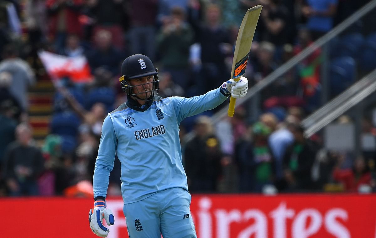 Jason Roy hammered 153 off 121 balls, courtesy of 14 fours and five sixes. AFP