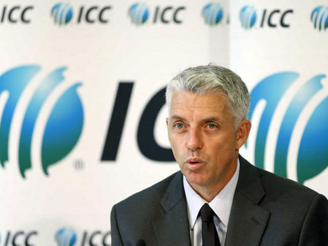 International Cricket Council chief executive David Richardson. AFP File Photo