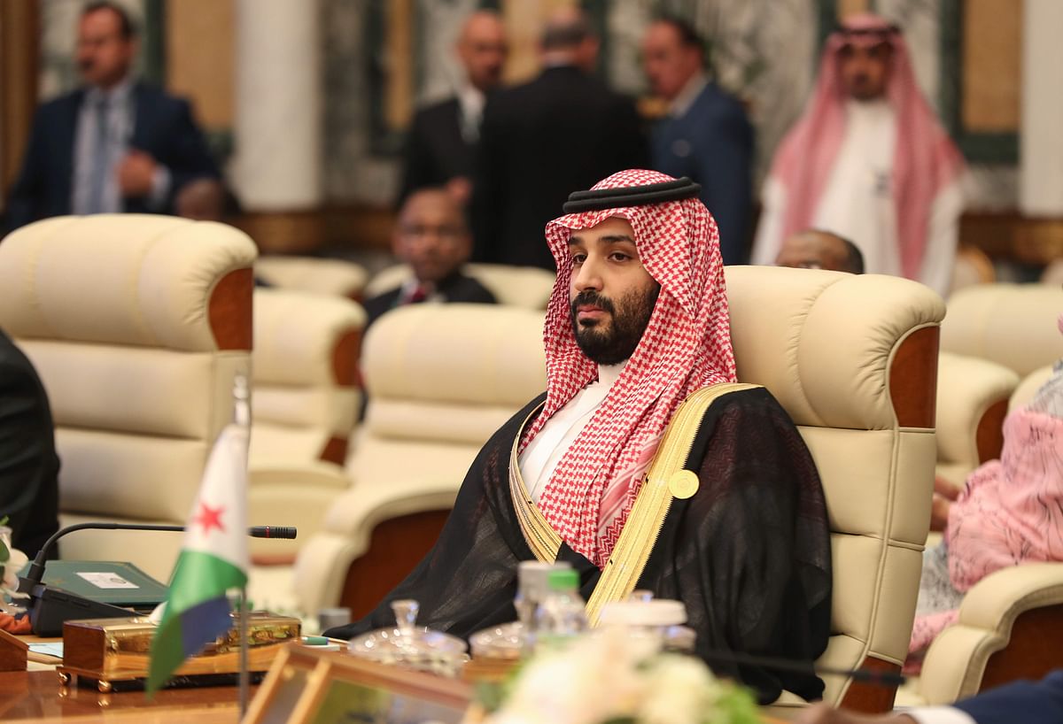 In this file photo taken on 31 May Saudi crown prince Mohammed bin Salman attends the extraordinary Arab summit held at al-Safa Royal Palace in Mecca. Photo: AFP