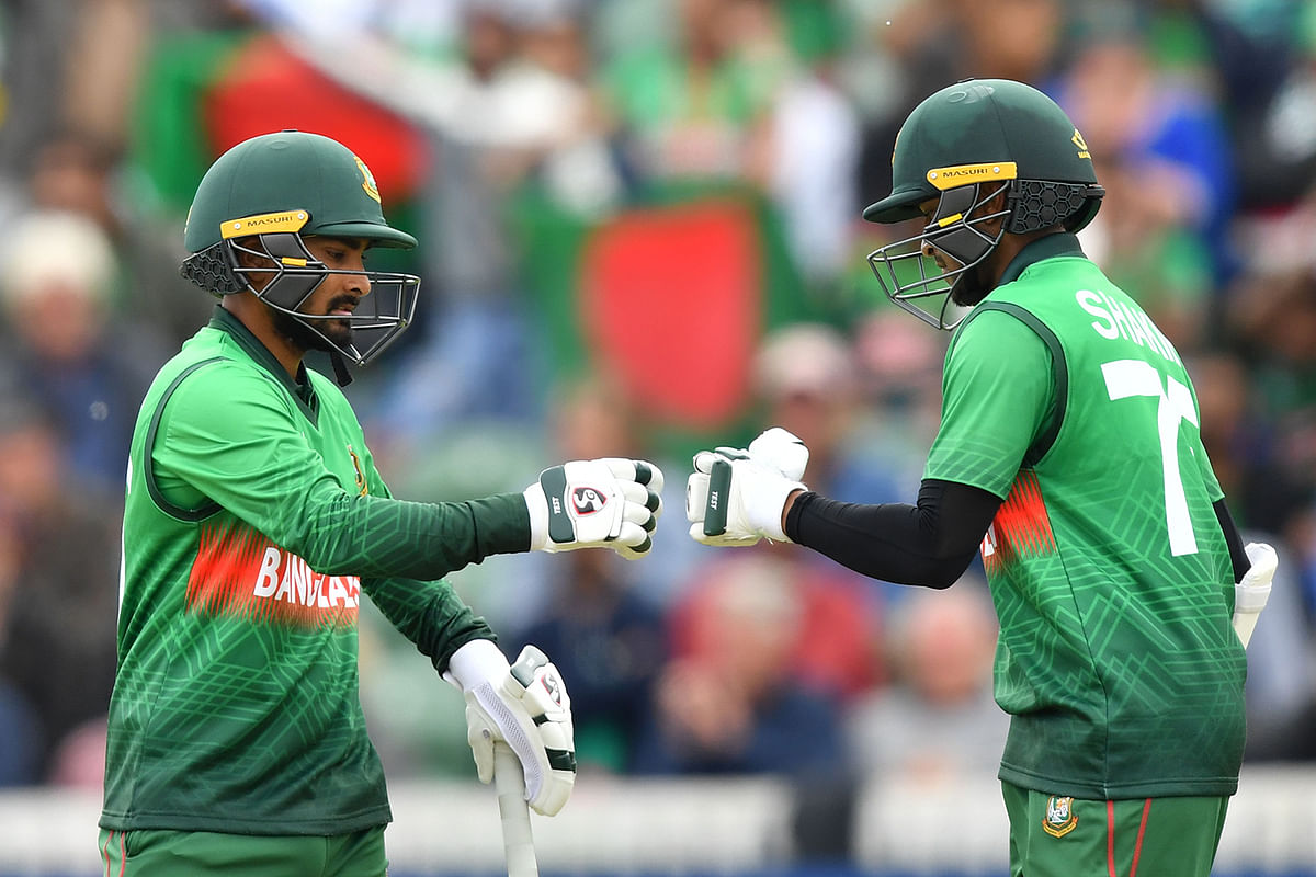 Shakib and Liton formed one of the most memorable partnerships in the country`s history, making 189 in the fourth wicket to seal the victory. AFP