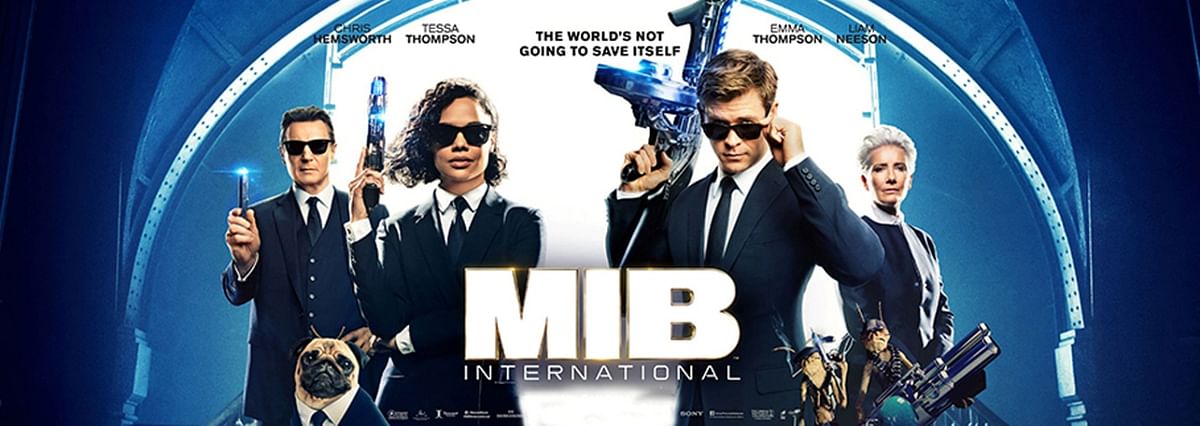 The poster of Men in Black: International. Photo: Collected