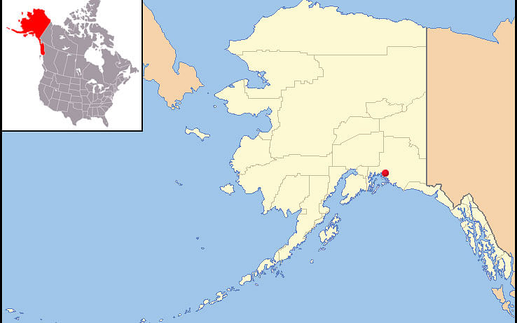 Alaska map. Photo: Wikimedia Commons