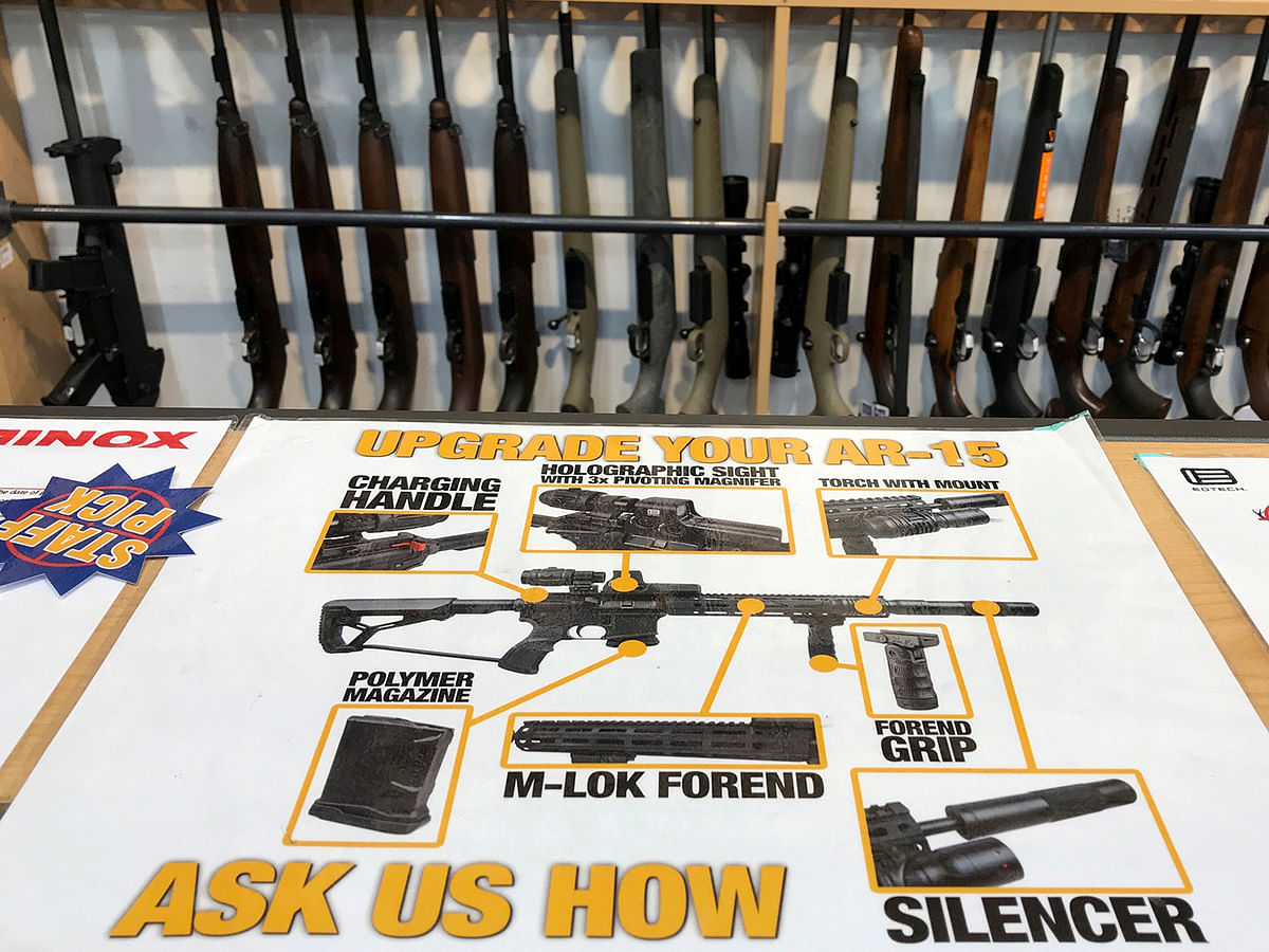 A view of Gun City gunshop in Christchurch, New Zealand, on 19 March 2019. Reuters File Photo