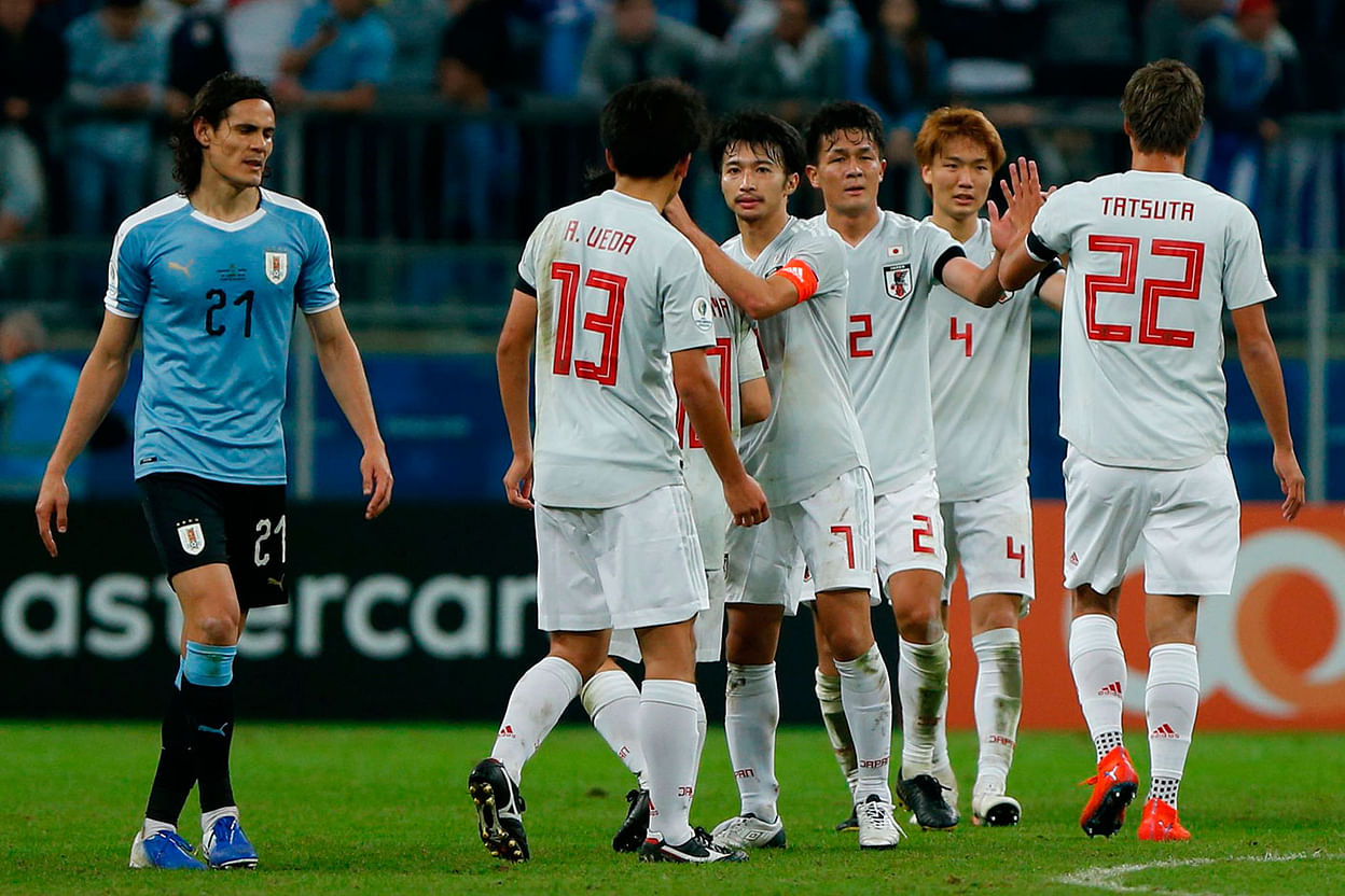 Japan Uruguay Draw In Copa America Prothom Alo Japan Uruguay Draw In Copa America Prothom Alo