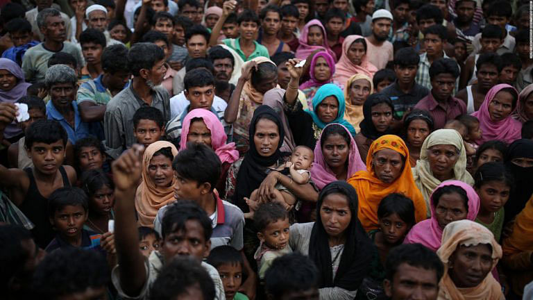 Dhaka hopes prime minister Sheikh Hasina’s Beijing tour to resolve Rohingya crisis. BSS File Photo