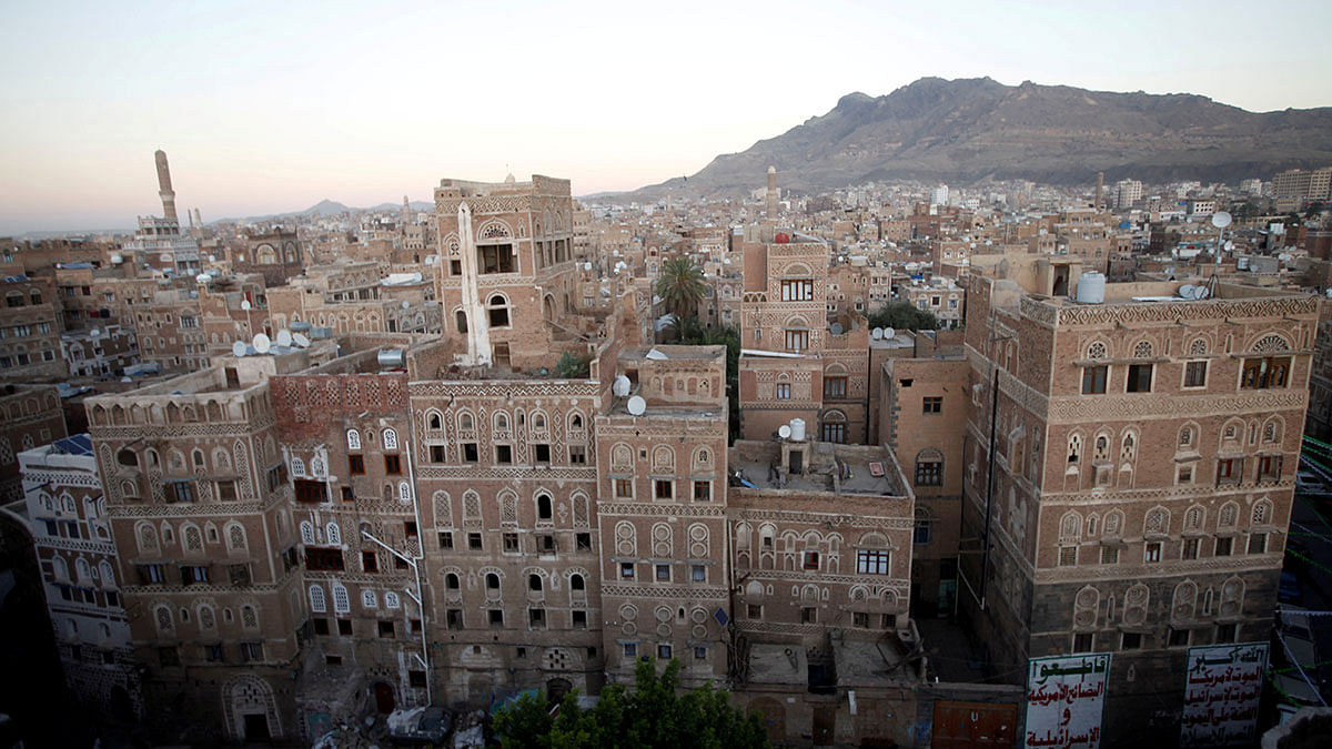 A view of the old quarter of Sanaa, Yemen on 14 November 2018. Photo: Reuters