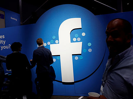 Facebook logo. Photo: Reuters