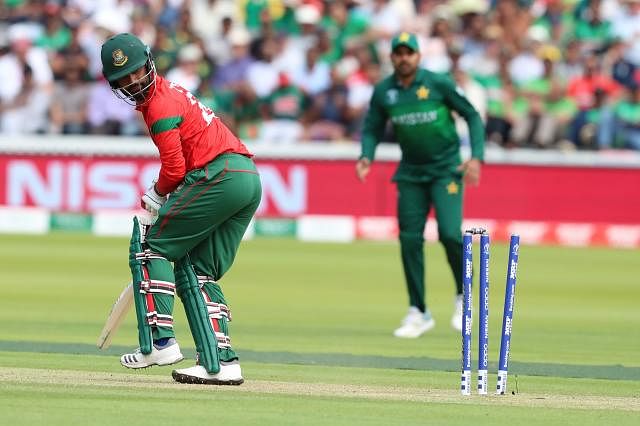 Shaheen led Pakistan`s attack with six for 35, an assault that began with the wicket of Tamim Iqbal. prothom alo