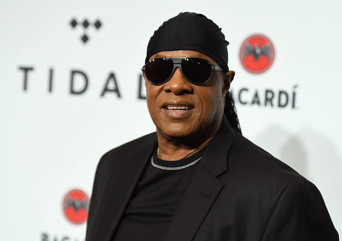 In this file photo taken on 17 October, 2017 Musician Stevie Wonder attends the Stream TIDAL X: Brooklyn Benefit Concert at Barclays Center of Brooklyn in New York. Singer/songwriter 25-time Grammy Award winner Stevie Wonder announced that he will be undergoing kidney surgery in September. Photo: AFP