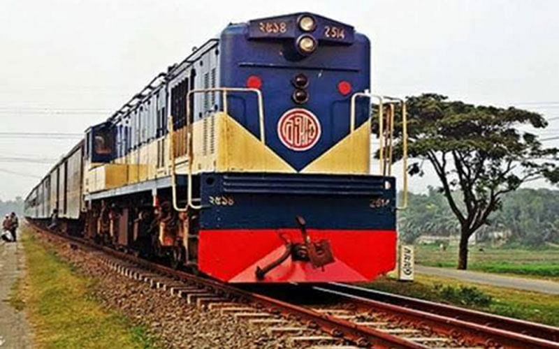 Rail links with Rajshahi restored after 28 hours. Photo: BSS