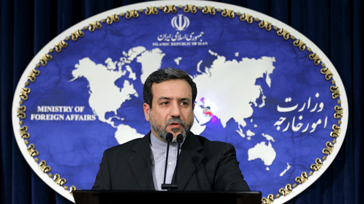 This file photo taken on 14 May, 2013 shows then newly appointed Iranian foreign ministry spokesman Abbas Araghchi addressing a press conference in Tehran. Photo: AFP