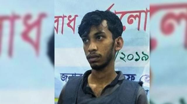 Rifat Farazi, an accused in the murder of Barguna youth Rifat Sharif. Photo: Collected