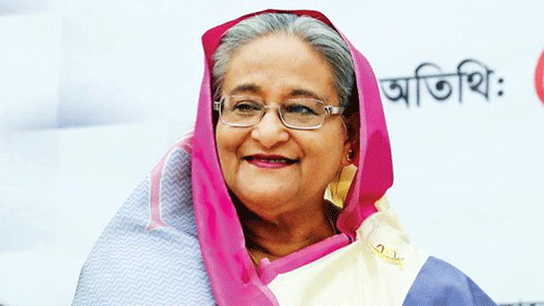 Prime minister Sheikh Hasina. File Photo