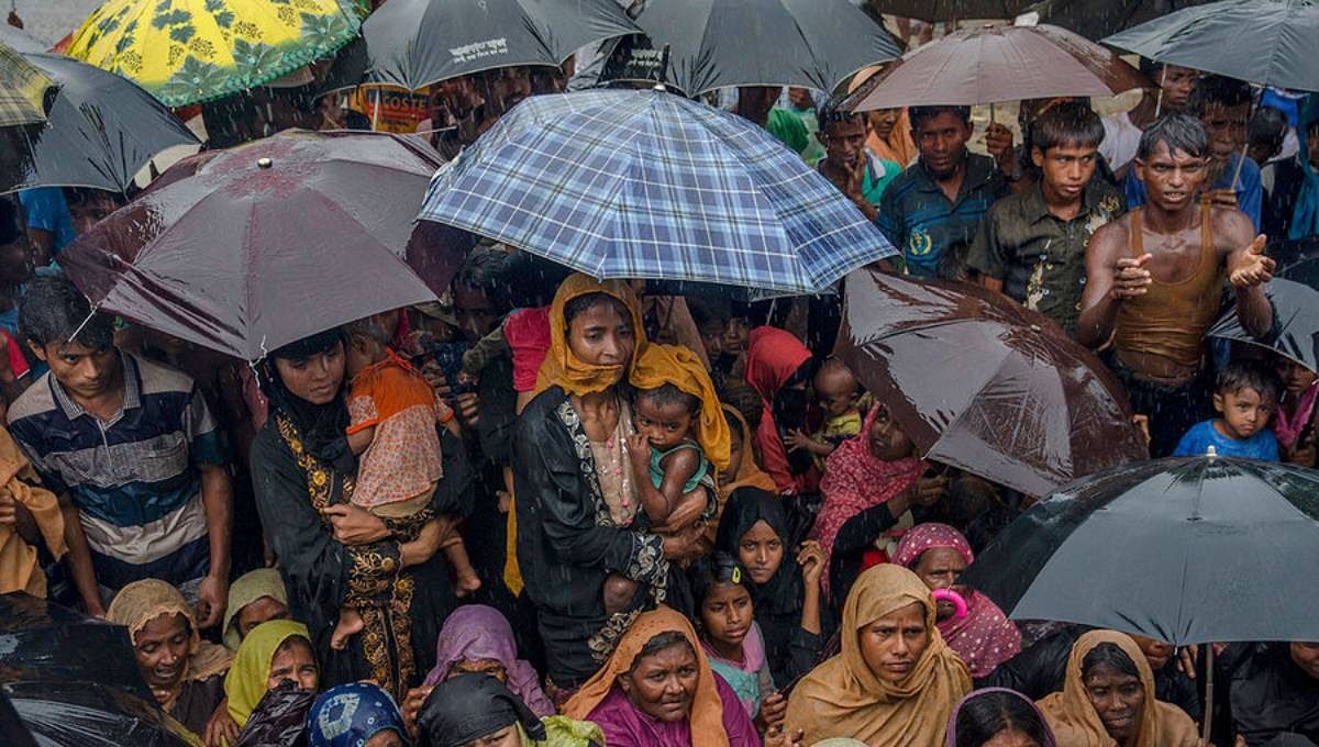 Bangladesh is now hosting over 1.2 million Rohingyas and most of them entered the country since 25 August 2017. Photo: UNB