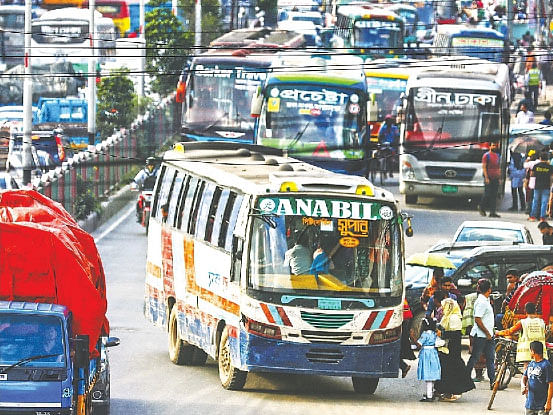 Death rules Dhaka roads. Photo: Syful Islam