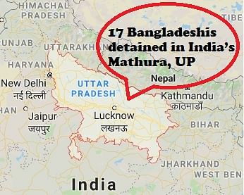 Map of Uttar Pradesh in India. Photo: Google screen-grab