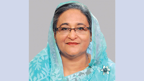 Prime minister Sheikh Hasina. BSS File Photo
