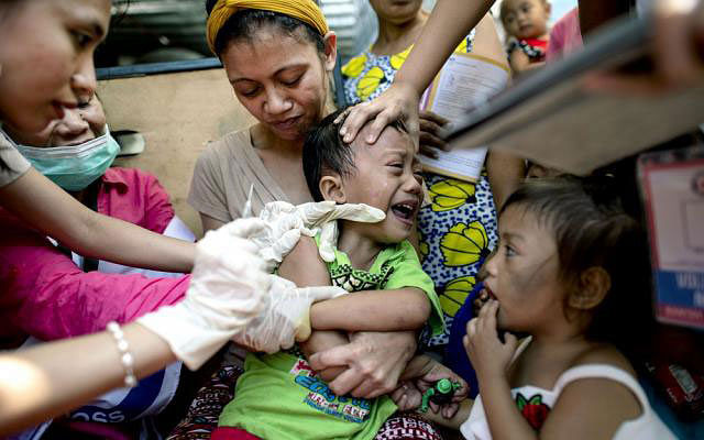 Philippines declares dengue a national epidemic. Photo: AFP