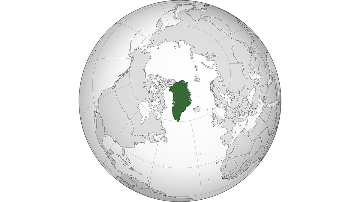 Location of Greenland. Photo: Wikipedia