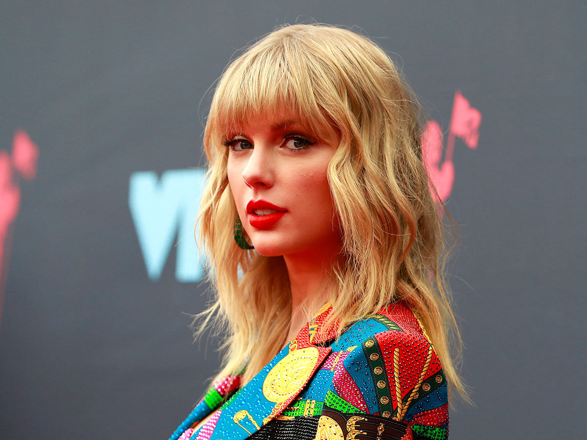 Taylor Swift arrives at 2019 MTV Video Music Awards in Prudential Centre, Newark, New Jersey, US on 26 August. Photo: Reuters