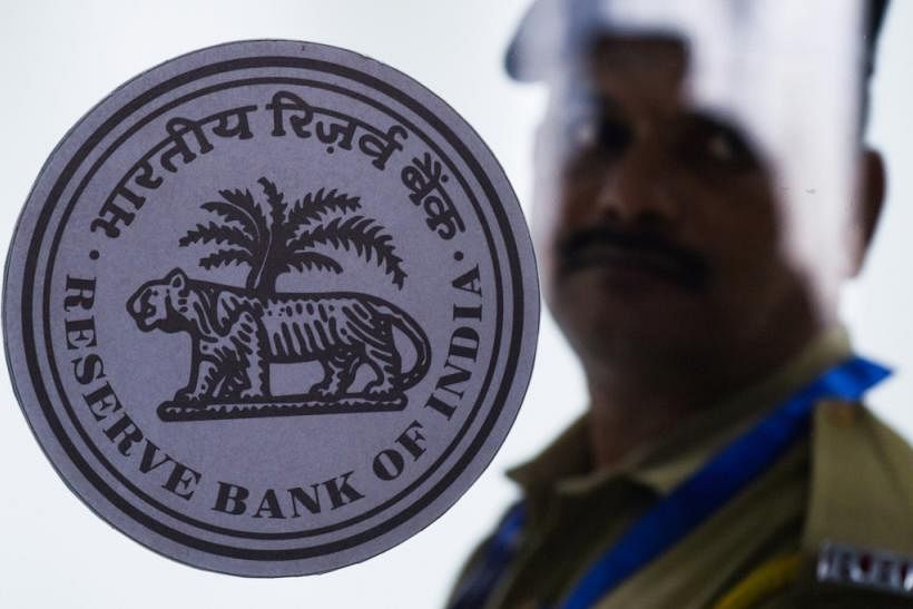 India`s central bank, The Reserve Bank of India (RBI). Photo: AFP