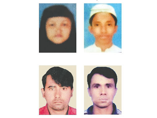 Hamida Begum, Abdur Rahman, Md Hossain and Md Kashem (clockwise).