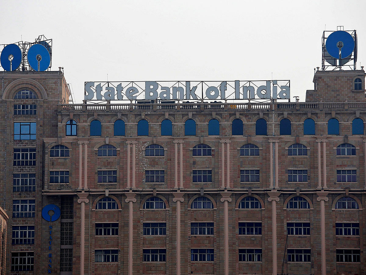 The State Bank of India (SBI) office building in Kolkata, India, on 9 February 2018. Reuters File Photo