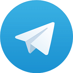 Messaging app Telegram logo. Logo collected from the Tele App website