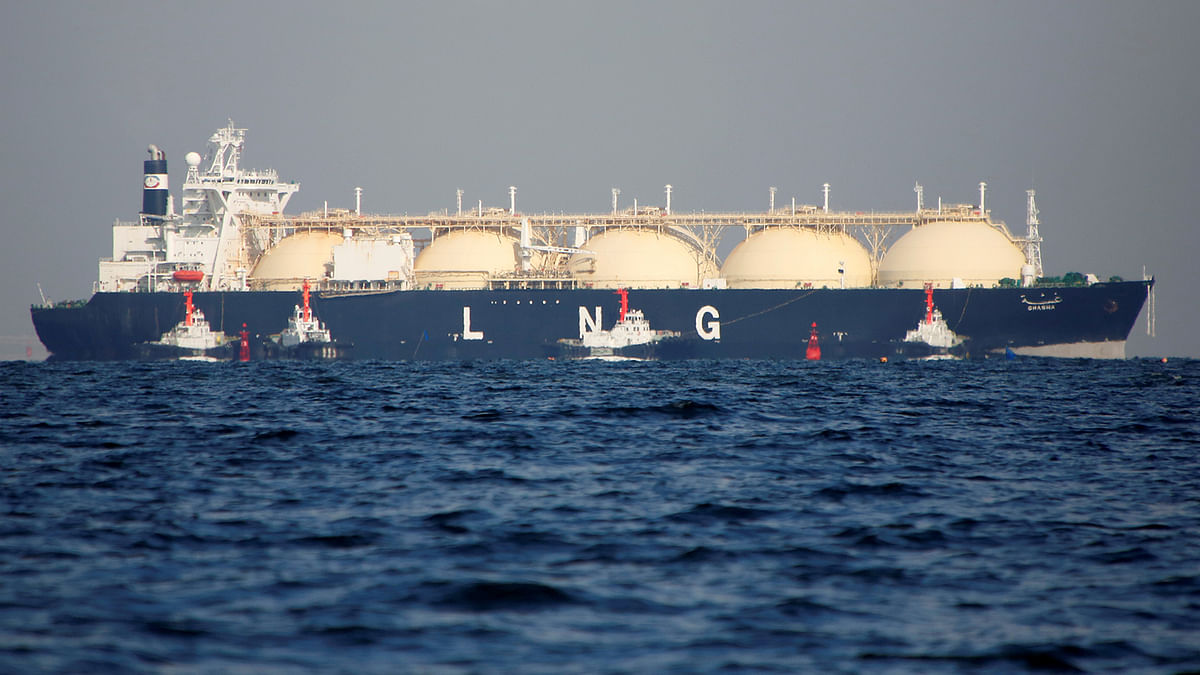 A LNG tanker. A representational image. Photo: Reuters