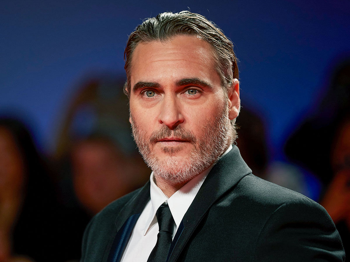 Actor Joaquin Phoenix attends the `Joker` premiere during the 2019 Toronto International Film Festival at Roy Thomson Hall on Monday in Toronto, Canada. Photo: AFP
