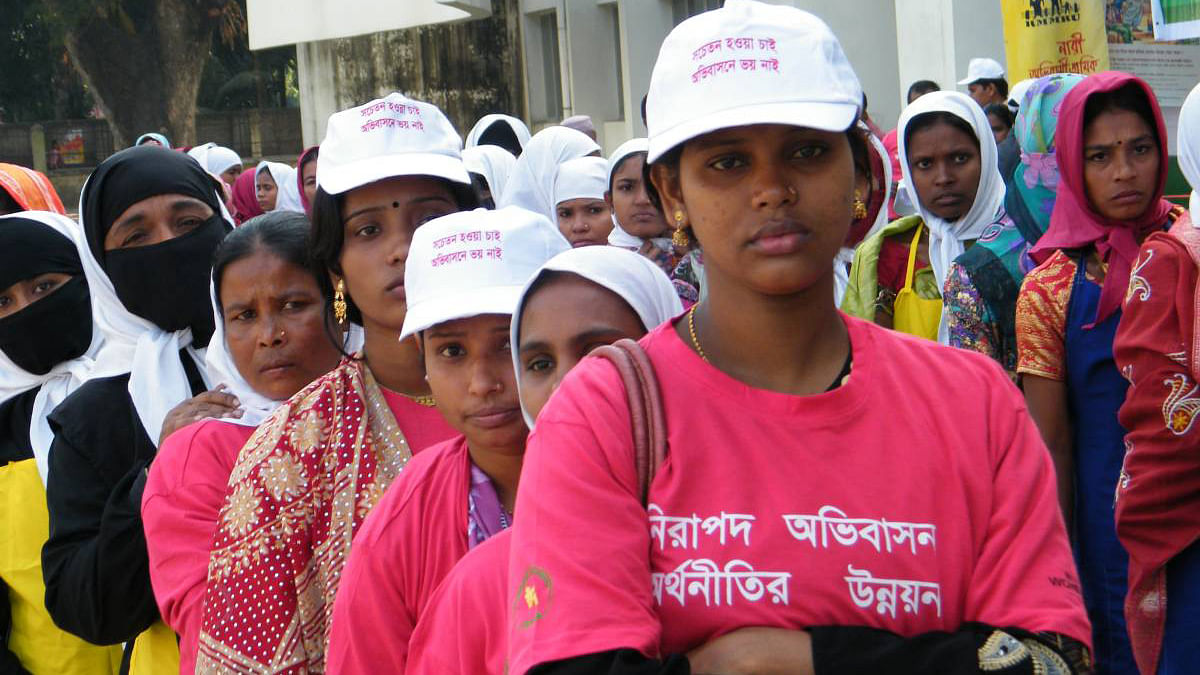 There are about 700,000 Bangladeshi female workers in Saudi Arabia and other Middle Eastern countries. Photo: UNB