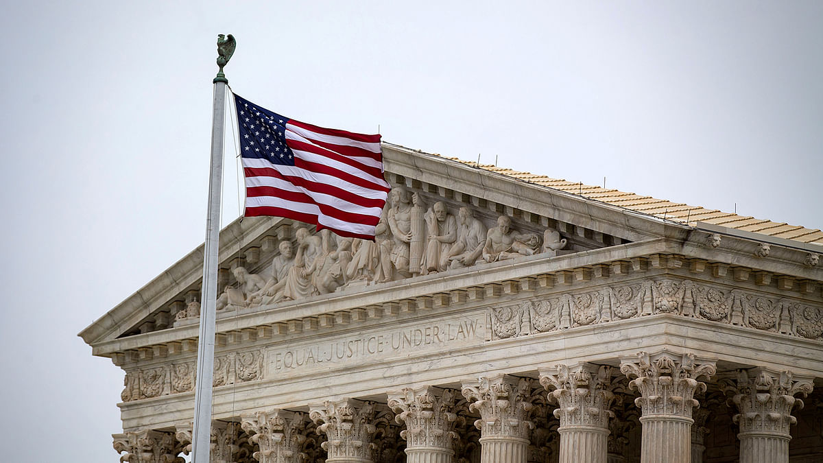 The US Supreme Court building in seen in Washington, US on 13 November 2018. Photo: Reuters