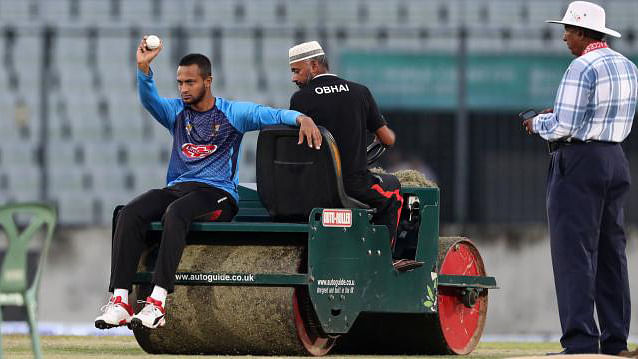 Shakib Al Hasan is leading the Bangladesh side. Photo : Shamsul Haq