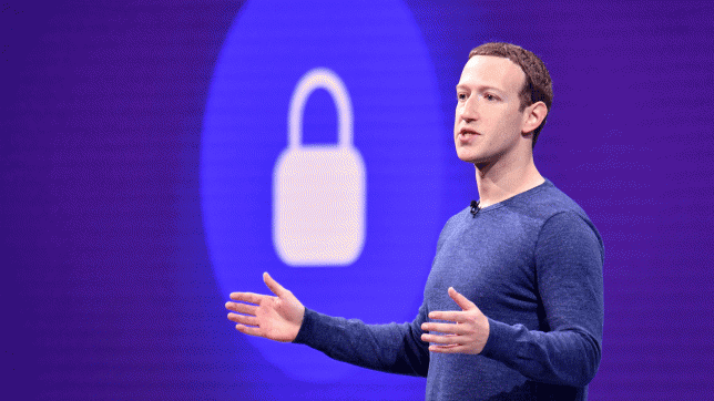 In this file photo taken on 1 May 2018 Facebook CEO Mark Zuckerberg speaks during the annual F8 summit at the San Jose McEnery Convention Center in San Jose, California. Photo: AFP