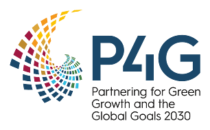 Partnering for Green Growth and the Global Goals 2030 (P4G) logo. Taken from P4G website