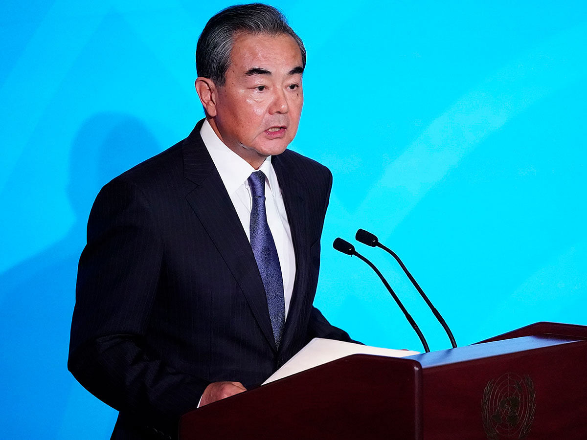 China`s state councillor and special representative Wang Yi speaks during the 2019 United Nations Climate Action Summit at UN headquarters in New York City, New York, US on 23 September. Photo: Reuters
