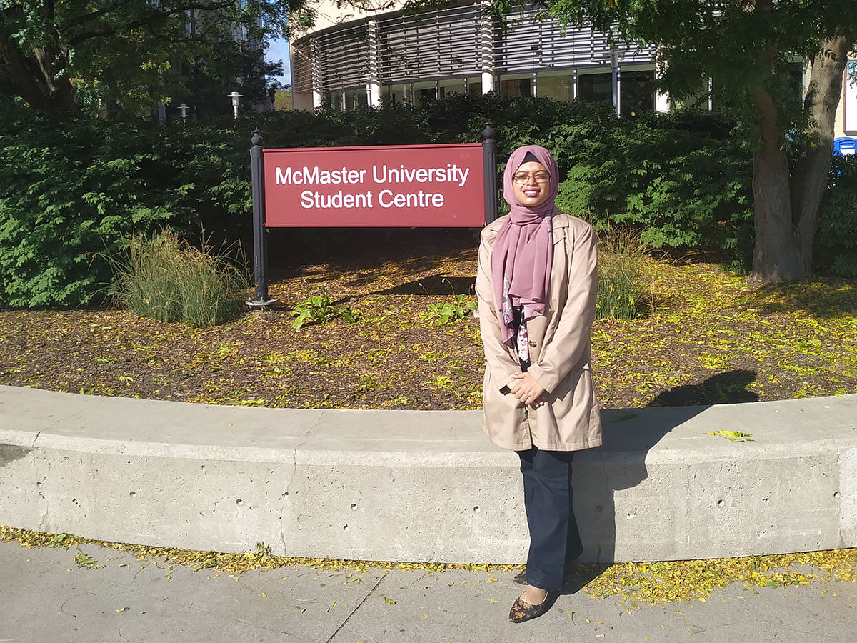 Qazi Mustabeen Noor is an MA student at the Department of English and Cultural Studies in McMaster University. Photo: Courtesy