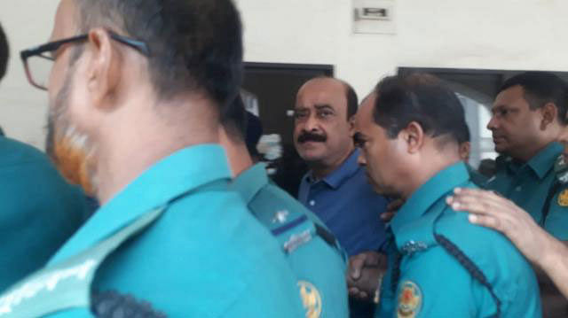 Mohammedan Sporting Club`s director (in-charge) Lokman Hossain Bhuiyan has been taken on 2-day remand on Friday. Photo: Asaduzzaman.